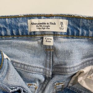 Abercrombie 90s straight jean
